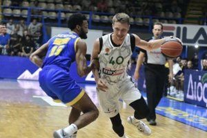 Graikijos Supertaurės finale M. Grigonis nežais – treneris jo neatsirinko