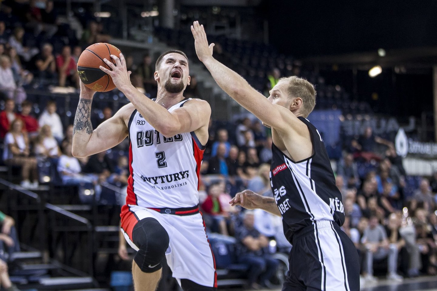 Vilniaus „Ryto“ komandos kapitonas Margiris Normantas.<br> LKL nuotr.