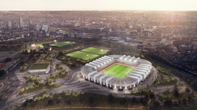 Nacionalinio stadiono statybų pažadus vilniečiai vertina atsargiai: nėra ko tikėtis