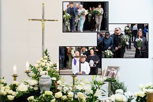 Marijampolėje artimieji ir bendražygiai ištarė paskutinį sudie tragiškai mirusiam R. Skripkaičiui-Rūlei