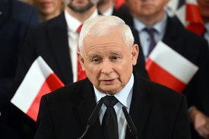 J. Kaczynskis Lenkijos opoziciją pavadino „vokiečių, o ne lenkų partija“