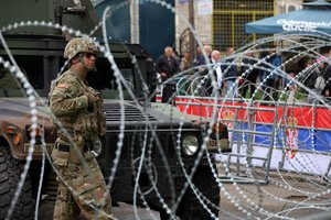 Kosovas apkaltino Serbiją, kad ši planuoja aneksuoti jo šiaurinę dalį