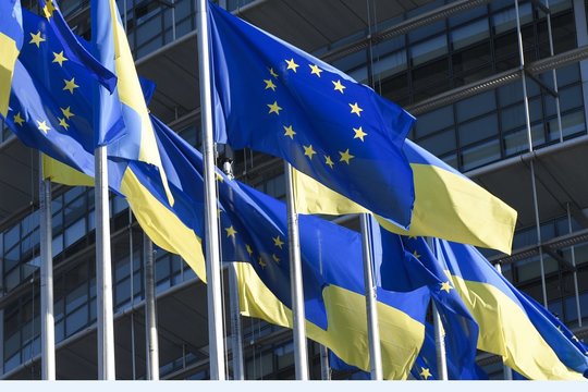 V. Zelenskis: Ukrainos narystė ES yra tik laiko klausimas