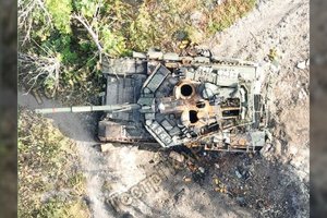 Rusų karinė technika lipa ant savo pačių minų – bet pribaigti teko ukrainiečiams