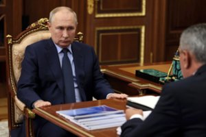 V. Putinas vyks į Kirgiziją – pirmąją užsienio kelionę po TBT arešto orderio išdavimo