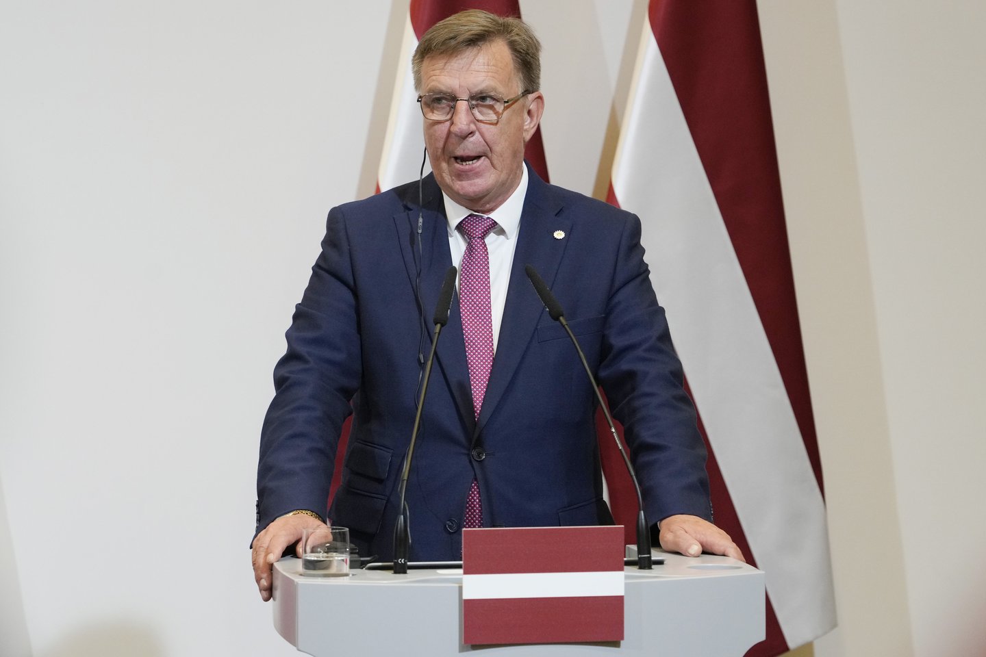 Latvijos vidaus reikalų ministras.<br>AP/Scanpix nuotr.