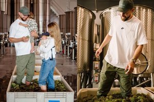 Domantas Sabonis pasidalijo smagiomis akimirkomis su šeima: kojomis spaudė vynuoges