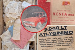 Senamiestyje rekonstruojamo namo palėpėje – pribloškiantis radinys: kai kas jame sukėlė net šypsenas