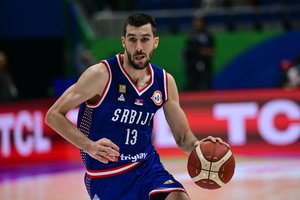 Mače prieš „Žalgirį“ į aikštelę turėtų žengti pasaulio čempionate traumą patyręs serbas