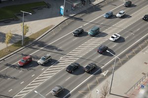 Planuojama rekonstruoti Nemenčinės plentą: numatoma daugiau šviesoforų ir žiedinė sankryža
