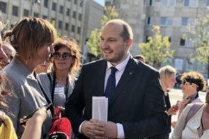 G. Jakštas penktadienį pristatys tolesnius ministerijos veiksmus derybose su streikuojančiais mokytojais