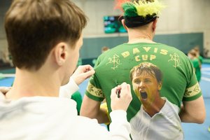 Daviso taurės mačas prieš kartvelus – „SEB arenoje“ Vilniuje