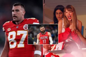 Naujas Taylor Swift mylimasis Travis Kelce'as išvaizda lyg du vandens lašai su Jonu Valančiūnu