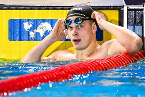 Pasaulio plaukimo taurės varžybose D. Rapšys netikėtai pateko į finalą