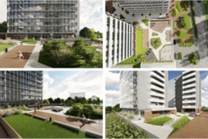 Vilniuje kels dar vieną dangoraižį: naujakuriams planuojama įrengti 197 butus