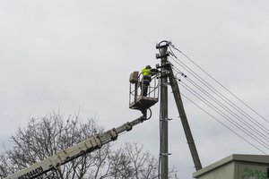 Šeštadienio rytą elektros tiekimas buvo sutrikęs 3 tūkst. vartotojų