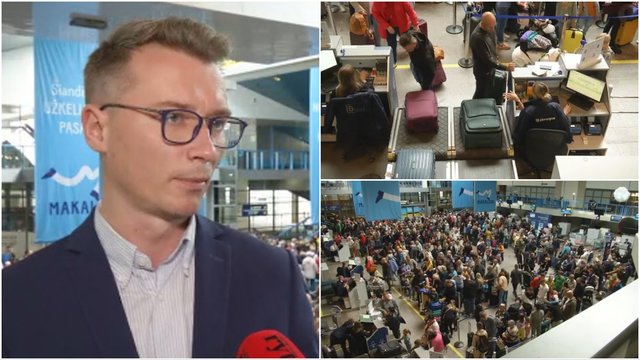 Eilėmis nepatenkinti keleiviai užvertė Vilniaus oro uostą skundais: įvardijo problemos priežastį