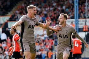 Mažumoje pergalę iškovojęs „Tottenham“ pakilo į pirmąją vietą „Premier“ lygoje