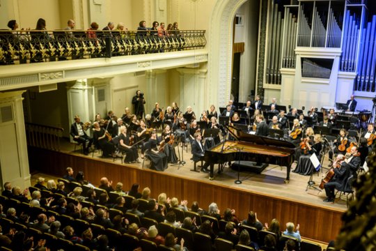 Koncertas „J. Juzeliūno ir J. Brahmso disputas“<br>D.Matvejevo nuotr.
