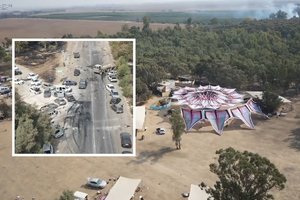 Paviešintas vaizdo įrašas, kaip atrodo košmaru virtusio festivalio vieta