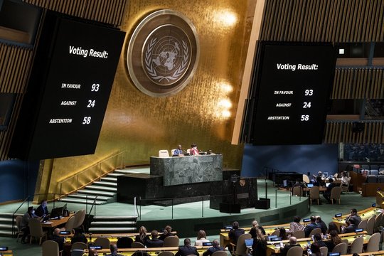 Rusija užsigeidė grįžti į JT Žmogaus teisių tarybą: spėja, kas už to slypi