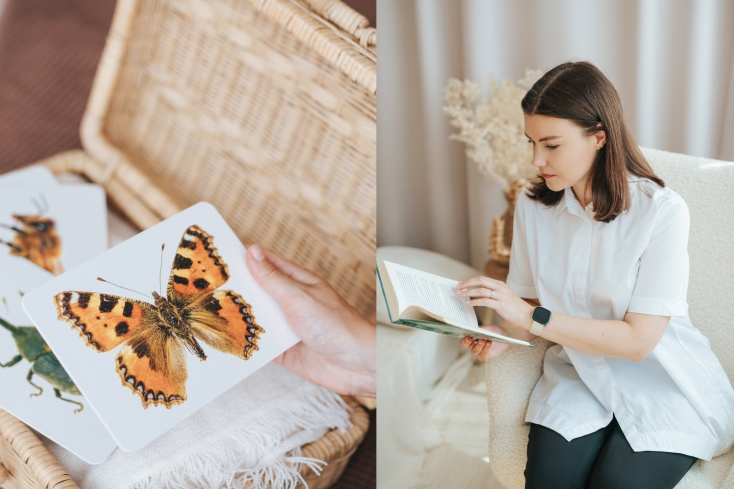 Noras dukrytei perskaityti kuo daugiau gražių, kokybiškų ir lavinančių knygelių Adai Vilkei netikėtai virto verslu.<br>Asmeninio archyvo nuotr.