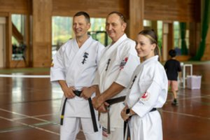 Istorinę galimybę pasitinkantys karatė katos meistrai: „Tikslas – parodyti geriausią savo versiją“