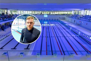 Garsus Lietuvos plaukikas įvertino 35 mln. eurų kainavusį Vilniaus baseiną