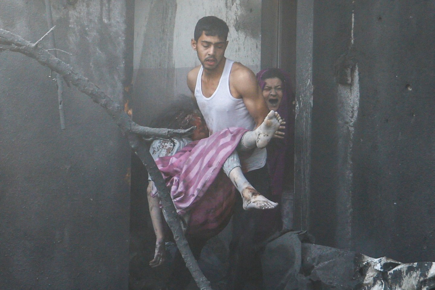 Gaza po Izraelio smūgių.<br>Reuters/Scanpix nuotr.