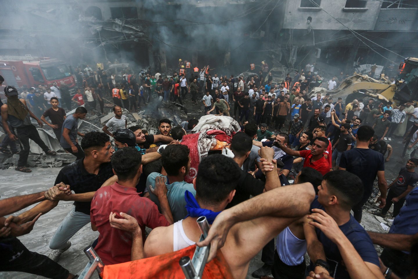 Konfliktas Izraelyje. Gaza.<br>Reuters/Scanpix nuotr.