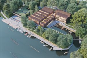 Vilniuje planuojama įrengti itin modernią irklavimo bazę: pasiūlymų, kaip ji gali atrodyti – 13