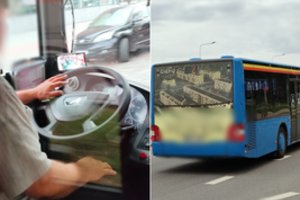 Pasibaisėjo Klaipėdos autobuso vairuotojo kultūra: keleivių ir mažamečio akivaizdoje to nesitikėjo