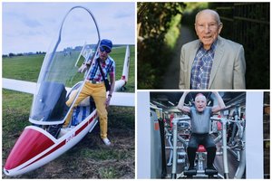 Apdovanojimus skinantis beveik 100 metų vilnietis ramiau gyvens nebent po jubiliejaus