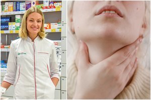 Gerklės skausmą malšina ne tik vaistai: išvardijo, kas padeda