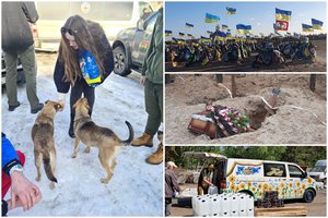 Akimirką stovi ten, kur po pusės minutės skrieja bombos: lietuvė – apie tai, ką išvydo Ukrainos gatvėse