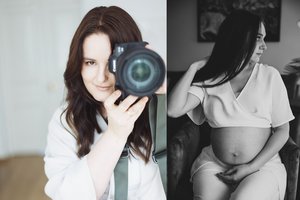 Trijų vaikų mama ir fotografė Olia: normalu, jei pagimdžiusi neatrodai kaip stirna