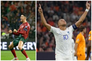 Atrankoje į Europos čempionatą – ryškiausių futbolo žvaigždžių spindesys 