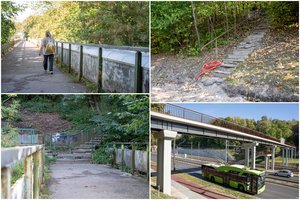 Kauno viadukų testas: vienu žengti drįsta tik dieną, kiti statiniai apskritai kelia baimę 