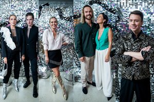 Sostinėje gyvos muzikos vakarėlyje šėlo būrys žinomų veidų: atvyko ir I. Swan su mylimuoju D. Meškausku