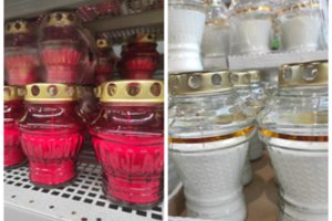 Prieš Vėlines pirkėjas nustėro: „Ar jūs matėte, kokios žvakės?“