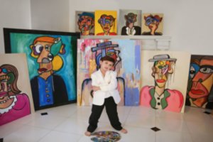 Amerikiečiui A. Valenciai tik 12 metų, bet jis jau stebina meno pasaulį – paveikslą pardavė už 217 tūkst. eurų