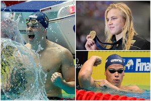 Pasaulio plaukimo taurėje – fantastiškas Lietuvos pasiekimas: už nugaros palieka net JAV