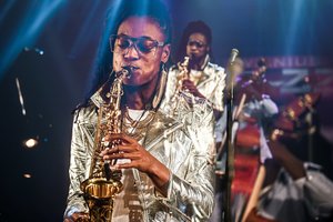 Vilniaus senajame teatre žiro improvizacijų kibirkštys: festivalio „Vilnius Jazz“ galerija