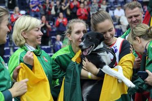 Istorinis medalis Lietuvai ir trigubas triumfas: verkė iš laimės