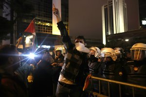 Stambulo policija užkirto kelią mėginimui šturmuoti Izraelio konsulatą