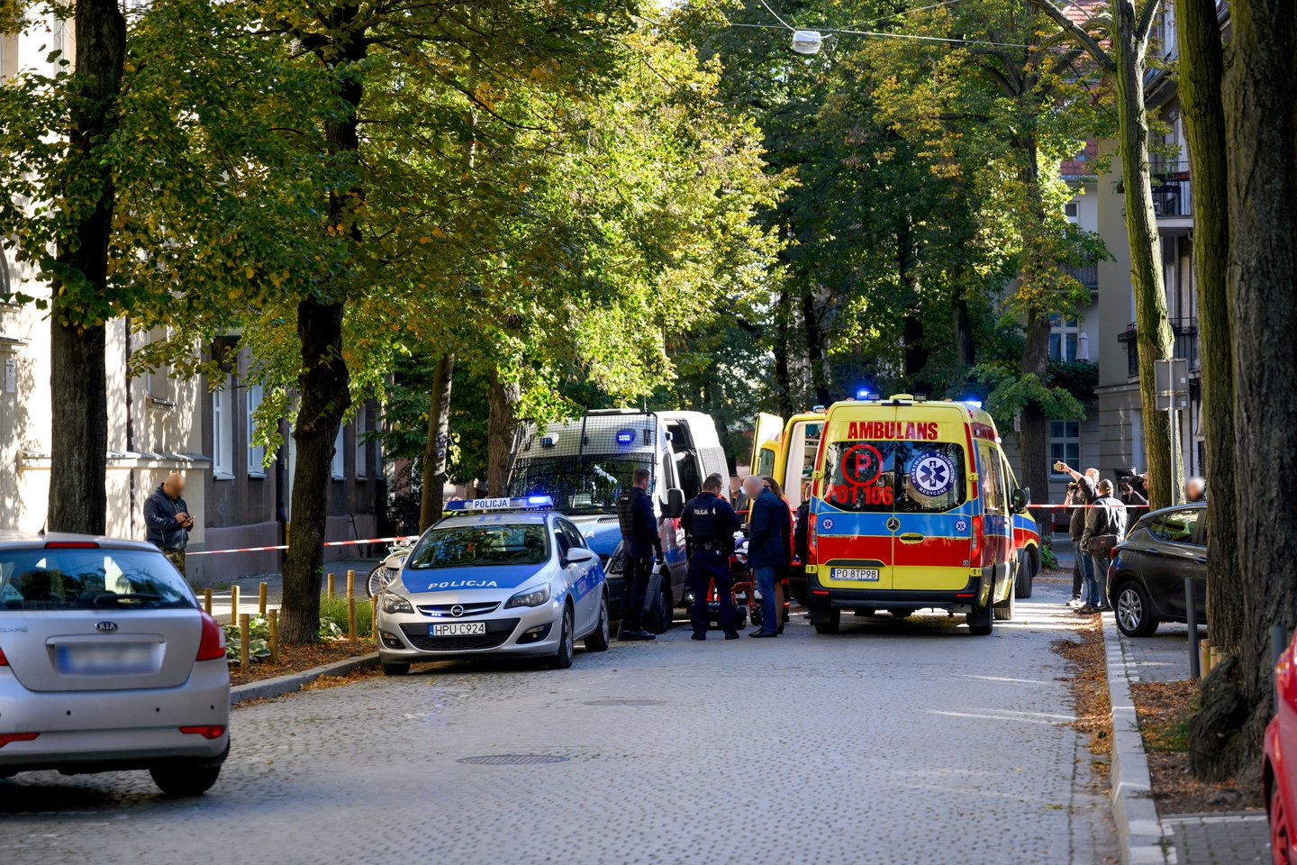 Lenkijoje nudurtas penkiametis vaikas.<br>EPA-ELTA nuotr.