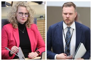 G. Landsbergio paaiškinimai A. Armonaitės neįtikino: partijoje yra nepasitenkinusių koalicijos veikimu