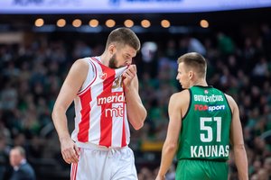 Belgrade – karštas R. Giedraitis, K. Walkerio debiutas ir dramatiška „Monaco“ pergalė