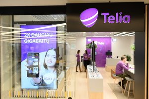 Trečiąjį 2023 m. ketvirtį „Telia“ pelnas augo penktadaliu
