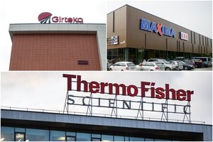 Vertingiausios Lietuvos įmonės: „Thermo Fisher Scientific Baltics“, „Maxima grupė“, „Girteka Group“